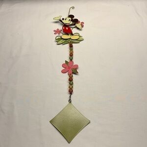 Mickey Mouse Hanging Beaded Metal Decor